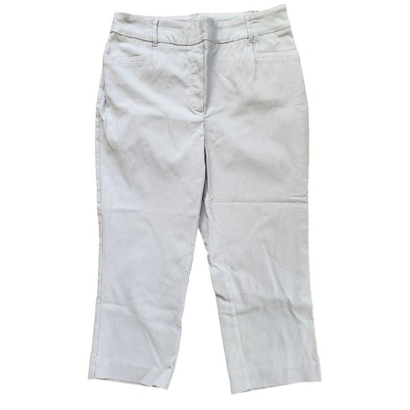 Reitmans Gray Stretch Capri - Picture 1 of 8